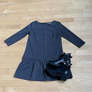 LOFT Gray Dress - Size MEDIUM